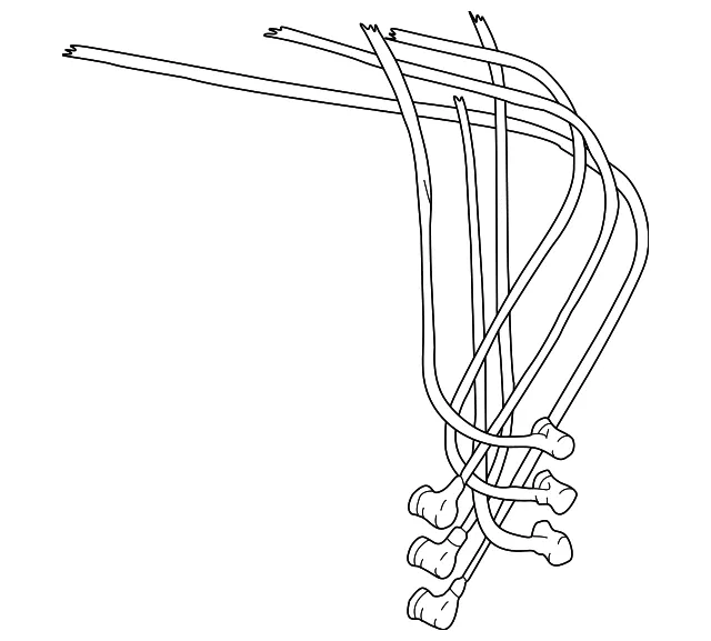 Plug Wire Set - Mazda (0000-18-150A) - view 2