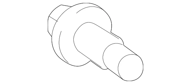 A/C Refrigerant Pressure Sensor Bolt - Nissan (01121-A6141)