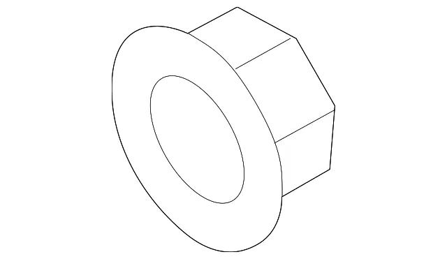 Center High Mount Stop Light Nut - Nissan (01225-00371)