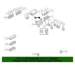 Fuse Box Grommet - Nissan (01281-00231) - view 4