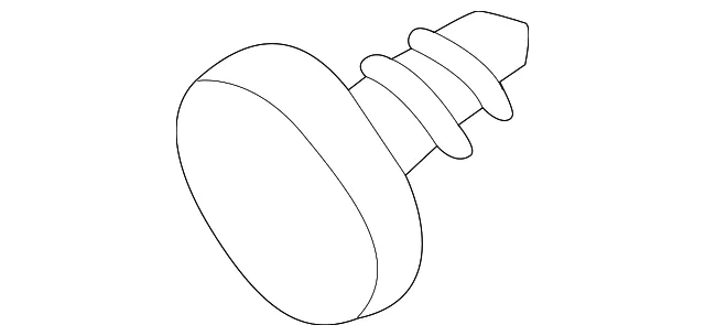Center High Mount Stop Light Screw - Nissan (01412-00Q0A)