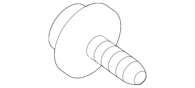 Cargo Lamp Screw - Nissan (01454-N5031)