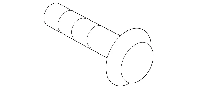 License Lamp Screw - Nissan (01456-00441)