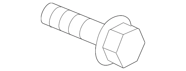 Starter Bolt - Nissan (08121-0451F)