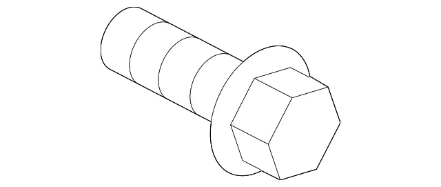 Center High Mount Stop Light Bolt - Nissan (08510-41690)