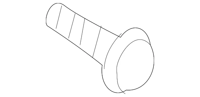 License Lamp Screw - Nissan (08543-41608)