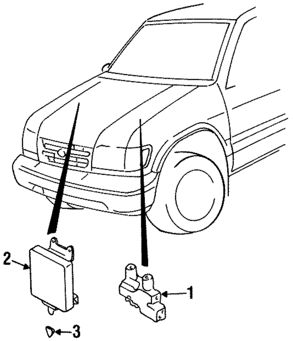 Control Module - Kia (0K01A-67880B)