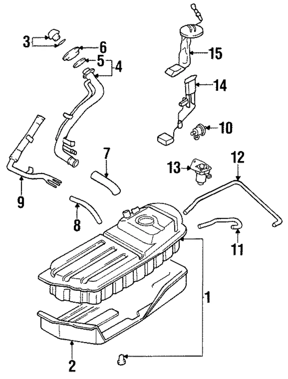 Connector Hose - Kia (0K01G-42241)