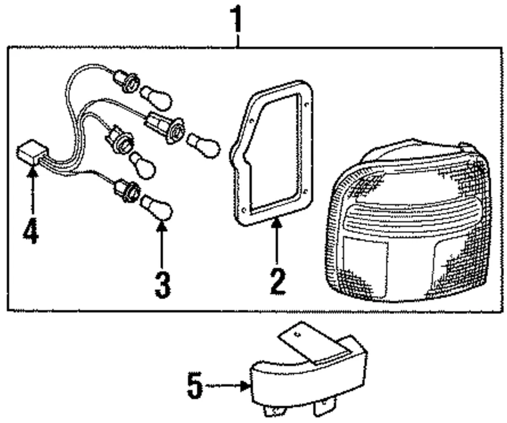Socket & Wire - Kia (0K080-51156)