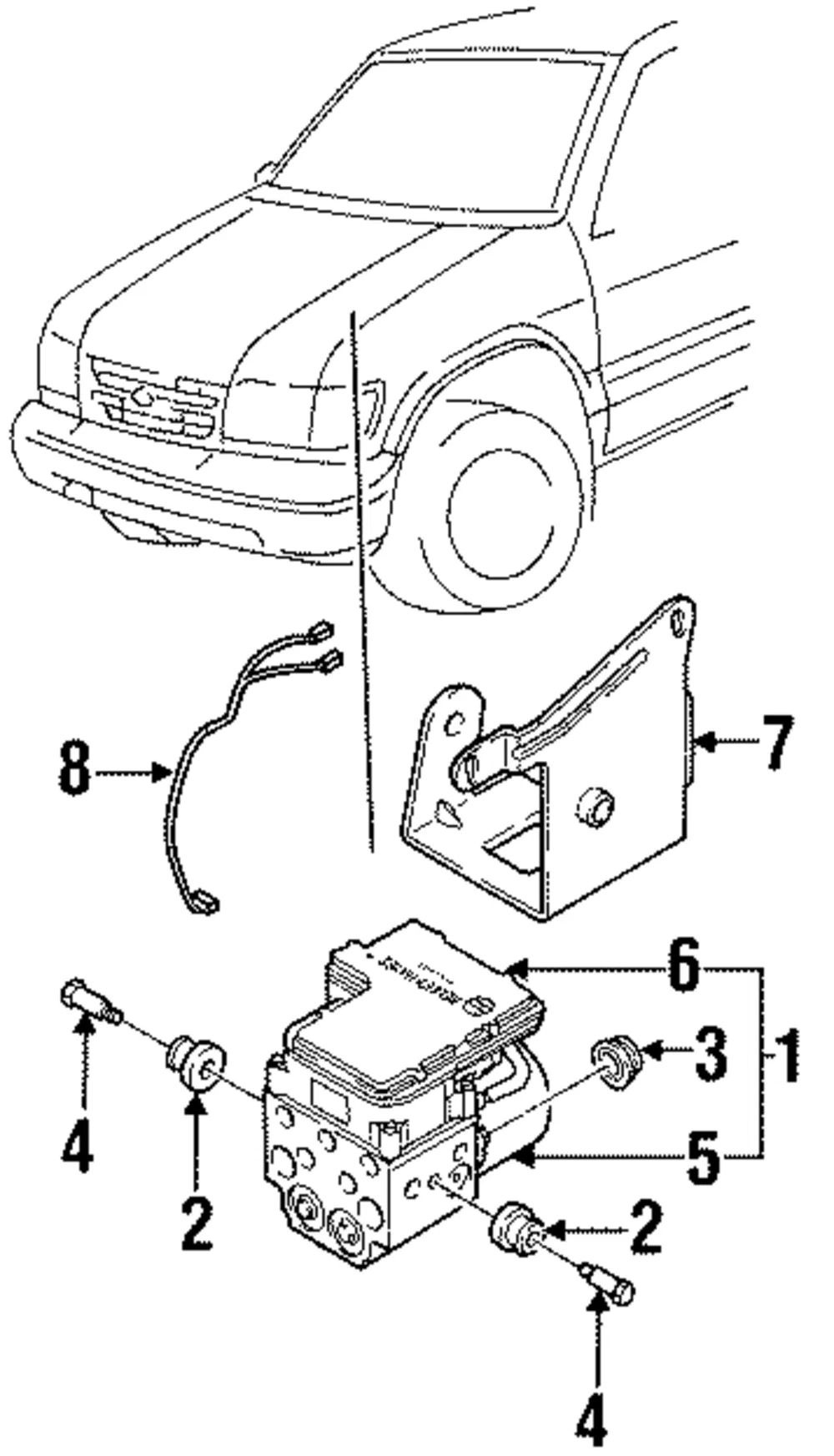 Control Module - Kia (0K08A-43783A)