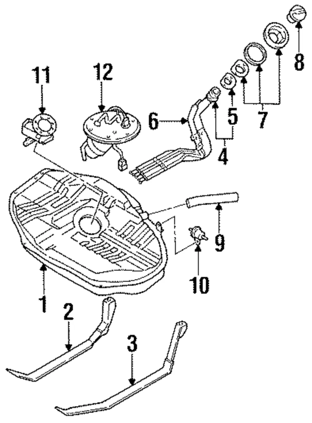 Connector Hose - Kia (0K201-42241B)