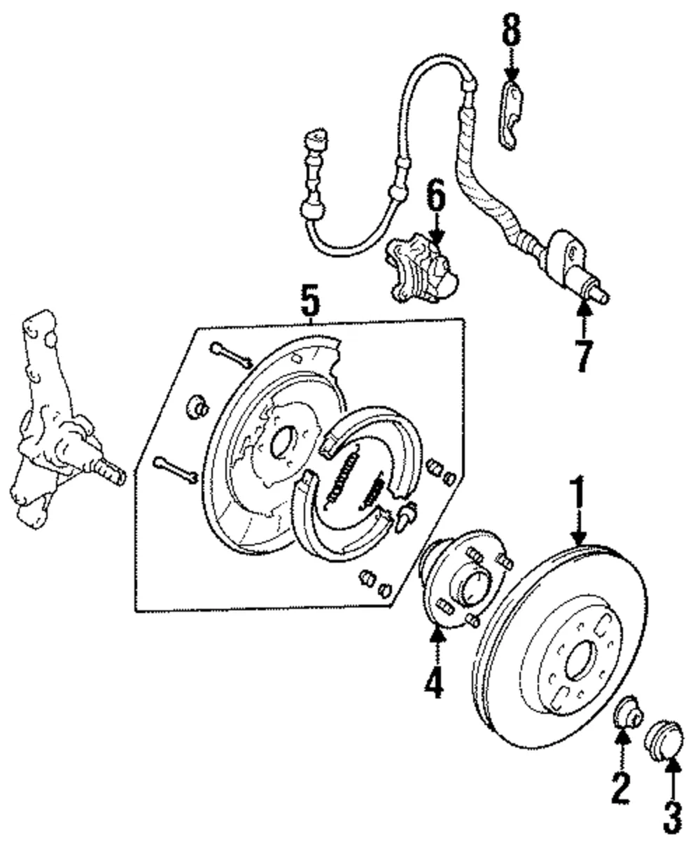 ABS Sensor - Kia (0K205-43711)