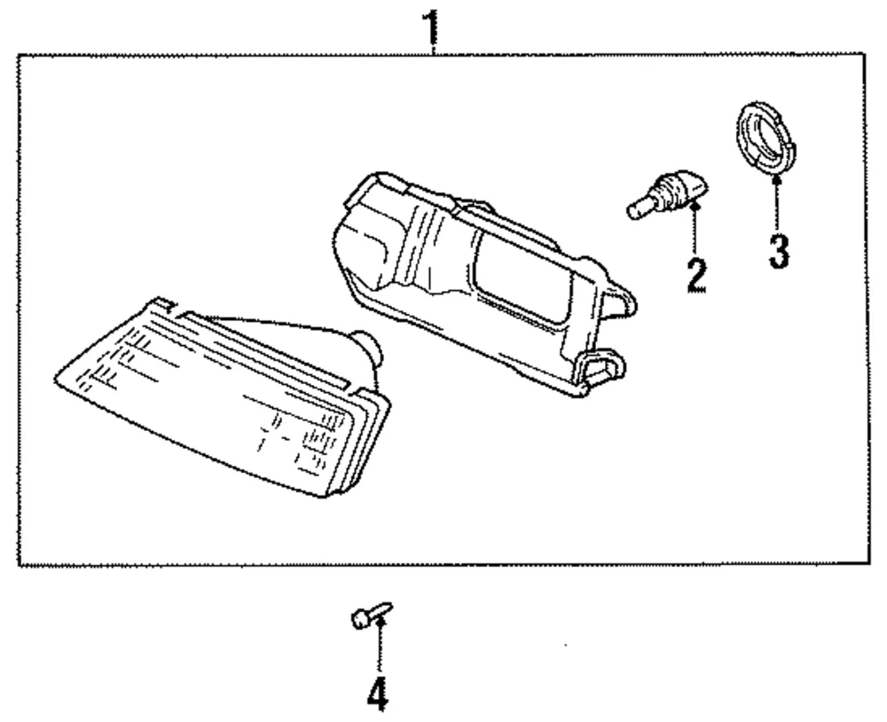 Headlamp Assembly - Passenger Side (RH) - Kia (0K20A-51030)
