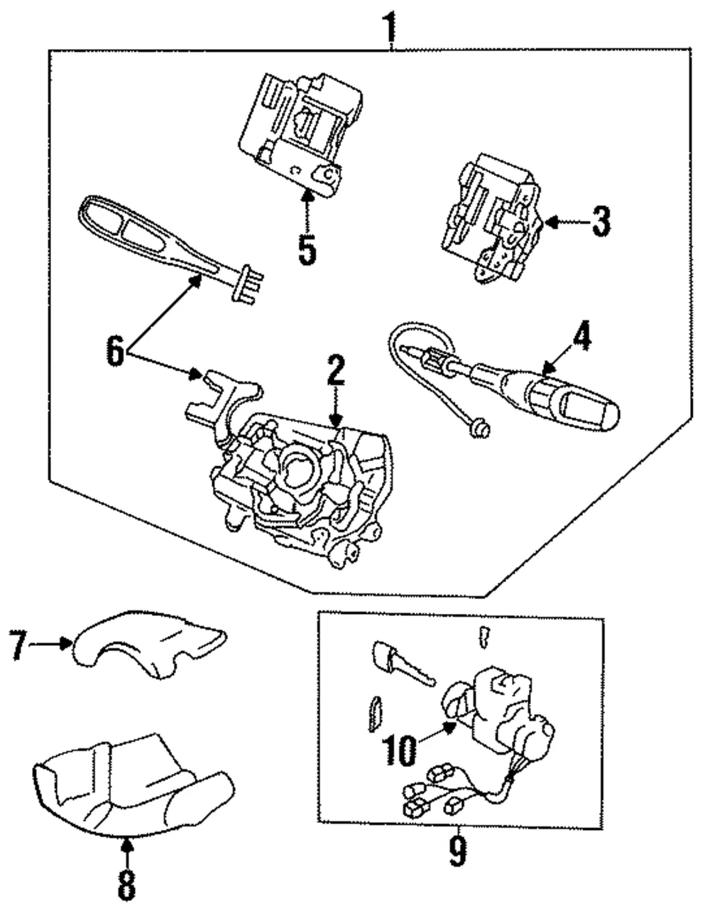 Light Switch - Kia (0K20B-66124)