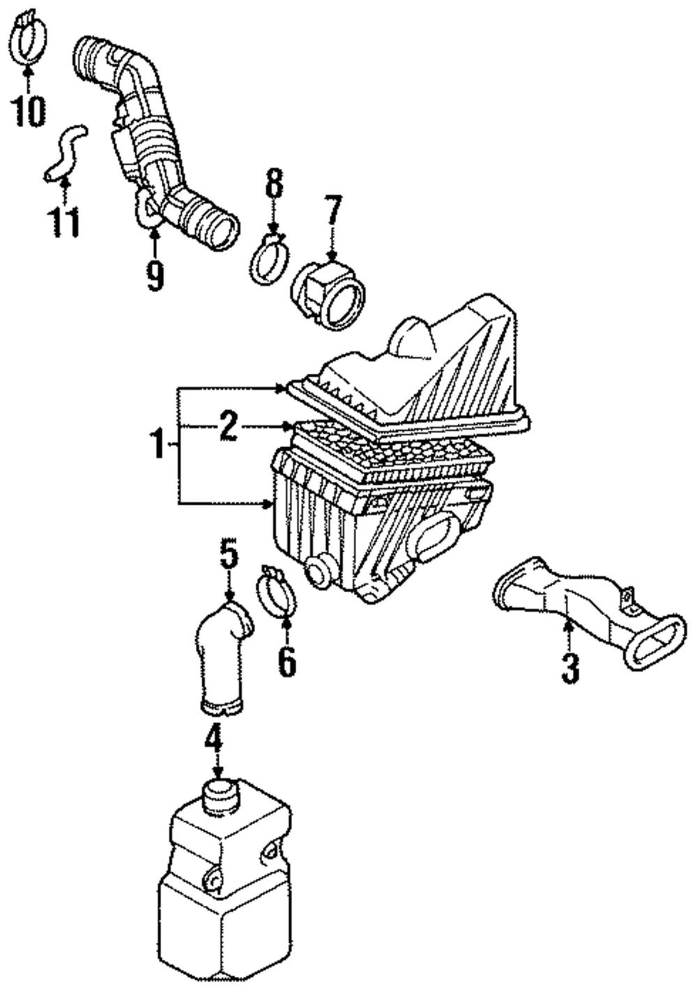 Connector Hose - Kia (0K24A-13228A)