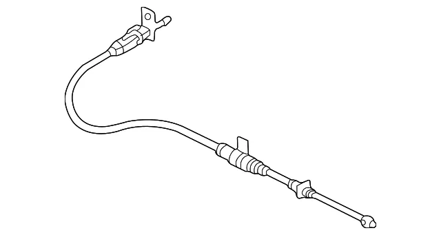 Actuator Cable - Kia (0K2AA-66311)