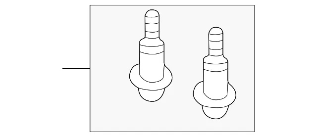 Actuator Screw - Kia (0K2C1-43723)