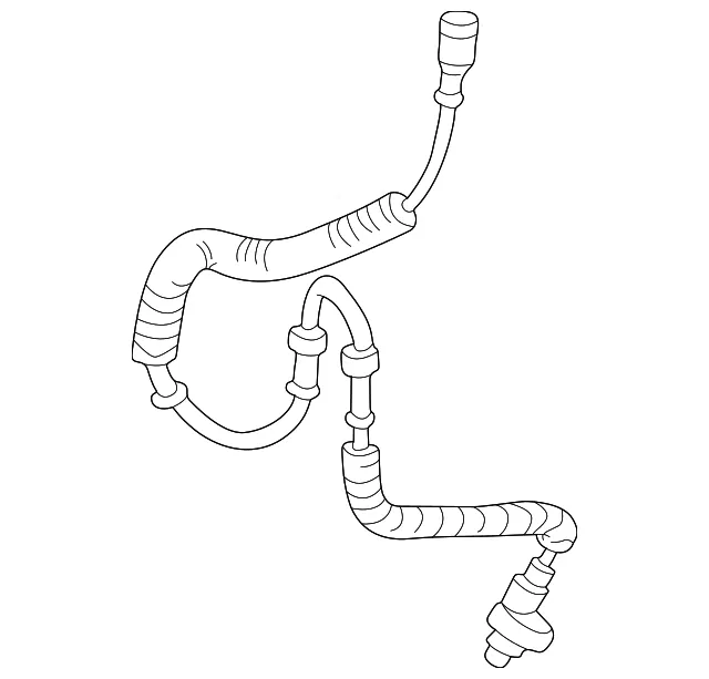 Front Speed Sensor - Kia (0K2N1-43701C)