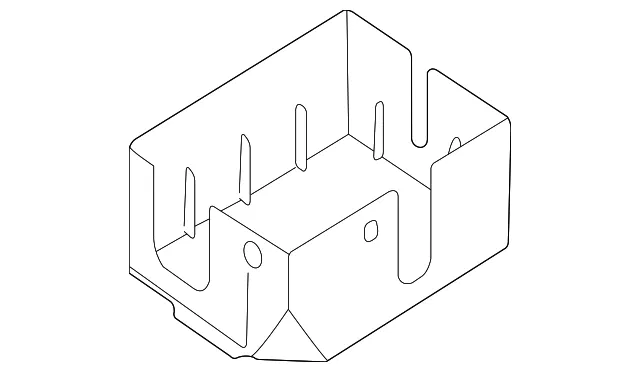 Fuse & Relay Box Lower Cover - Kia (0K2N1-66JC3)