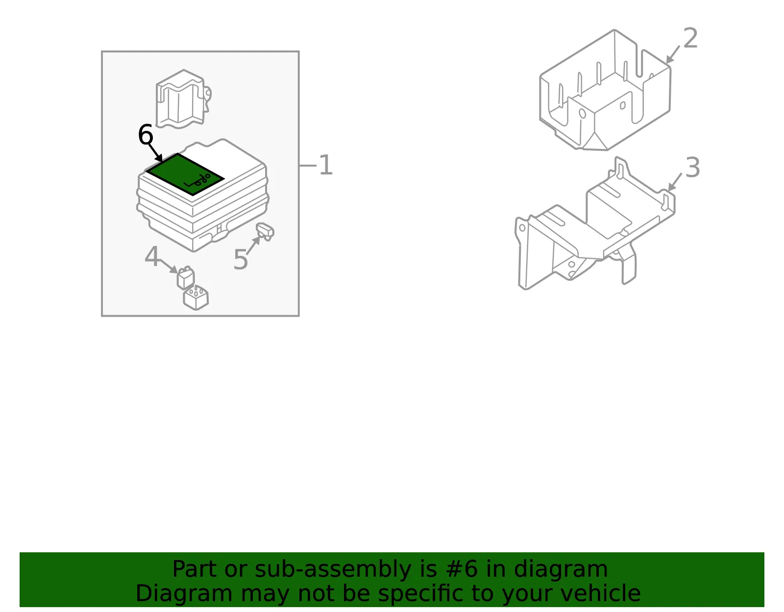 Fuse Box Label - Kia (0K2N1-67731) - view 2