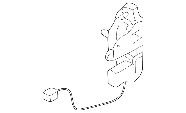 Door Lock Actuator Motor - Kia (0K2N2-58311)
