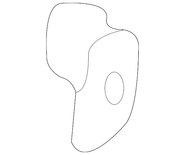 Air Mass Sensor Front Bracket - Kia (0K2NC-13311)