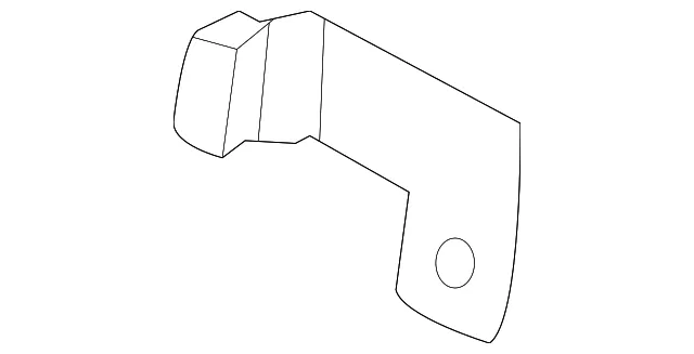 Air Mass Sensor Rear Bracket - Kia (0K2NC-13312)