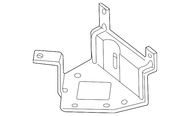 Actuator Assembly Bracket - Kia (0K2NC-66313B)