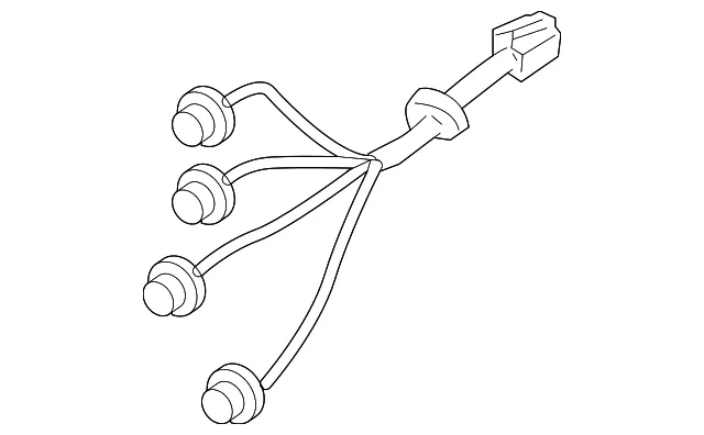 Harness - Passenger Side (RH) - Kia (0K2SR-51156)