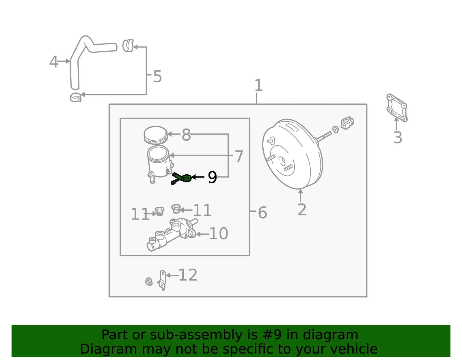 Level Sensor - Kia (0K30A-43540A) - view 2