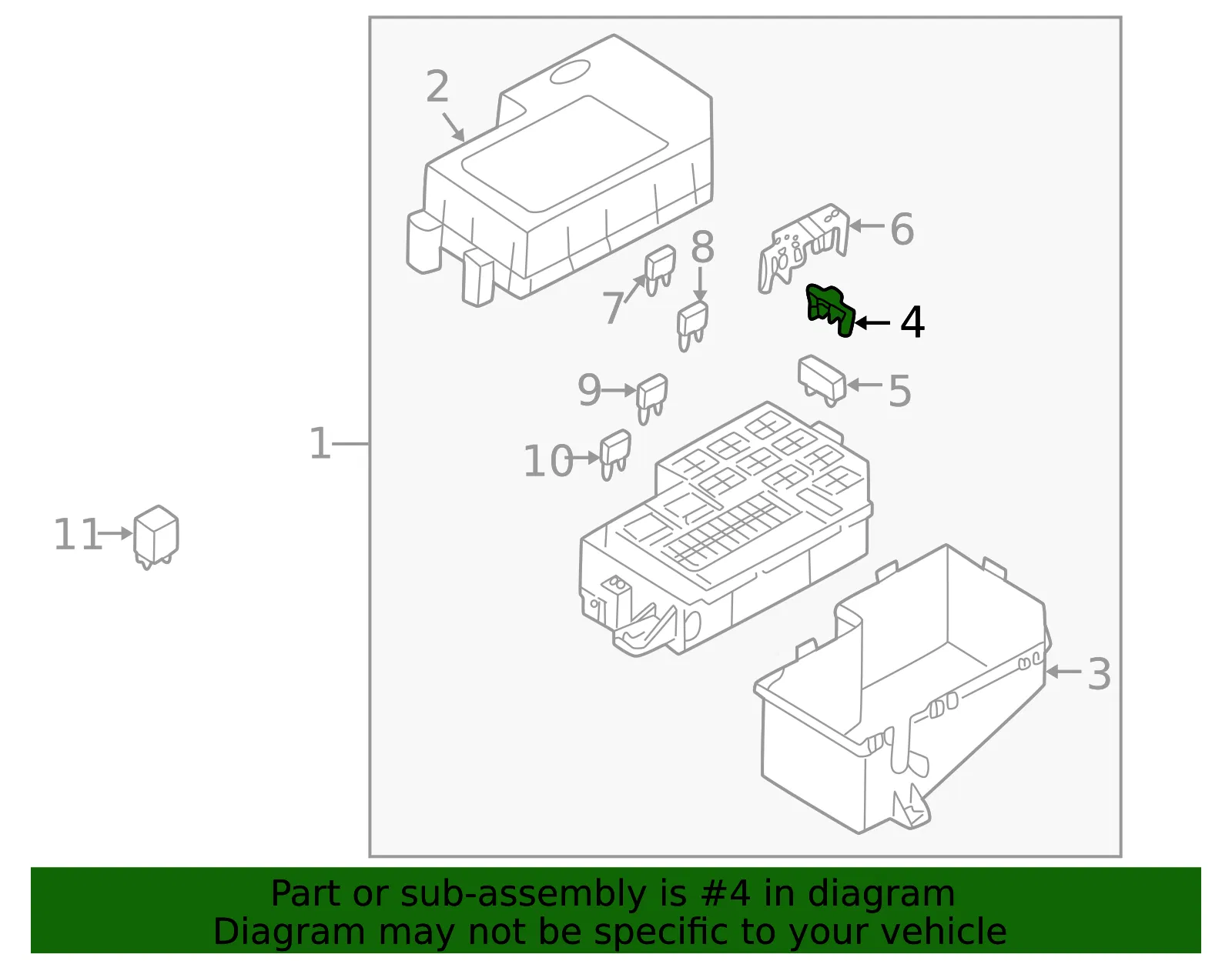 Fuse Puller - Kia (0K30A-66769) - view 2