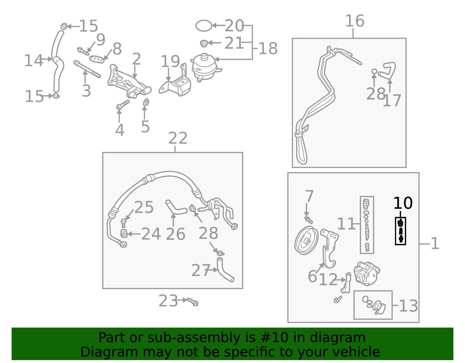 Pressure Switch - Kia (0K30B-32230) - view 2