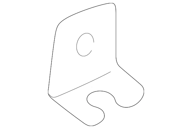 ABS Sensor Wire Bracket - Kia (0K31L-43723)