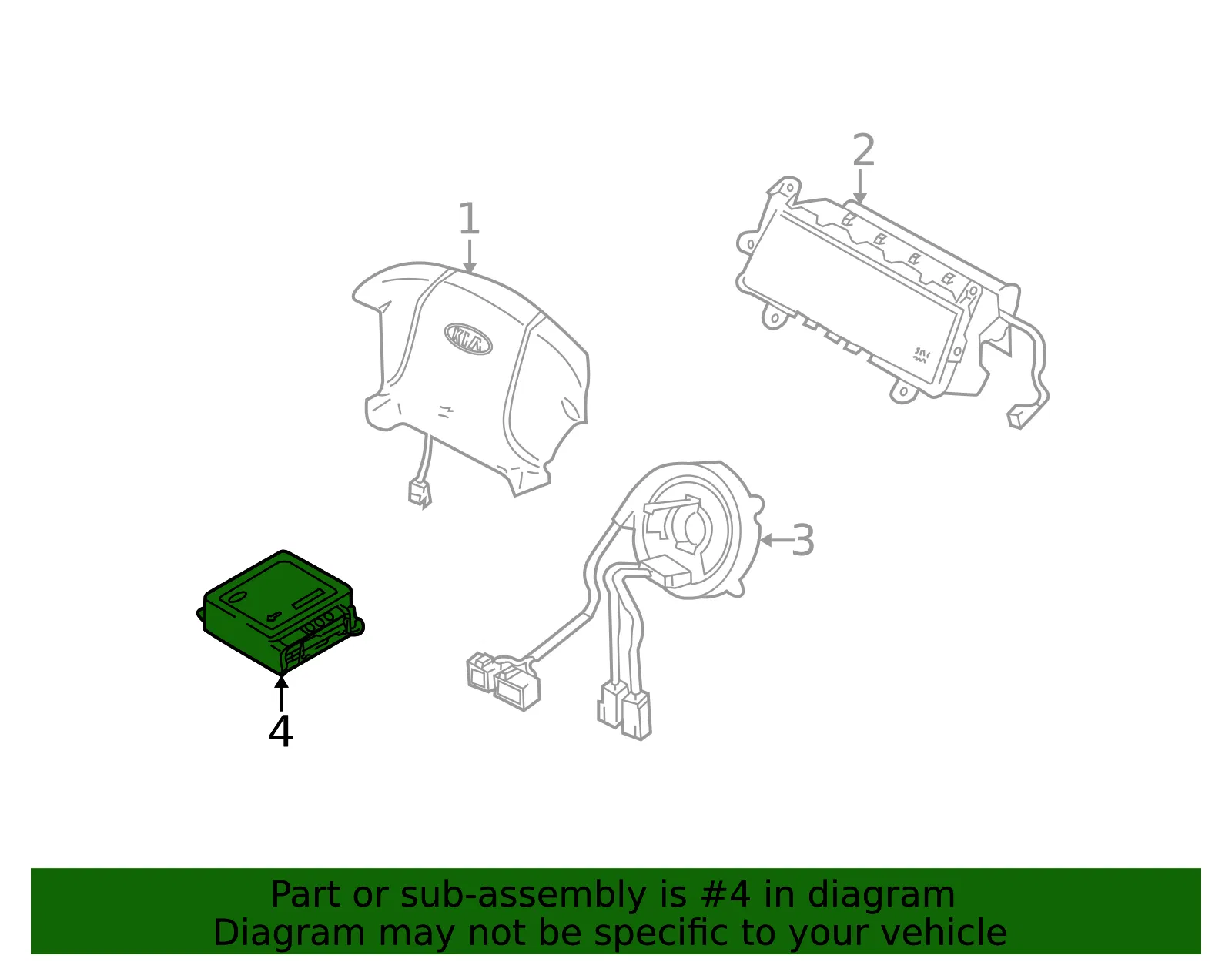 Diagnostic Unit - Kia (0K32B-677F0) - view 2