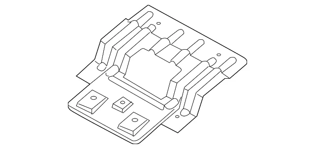 Reading Light Bracket - Kia (0K34W-51419)