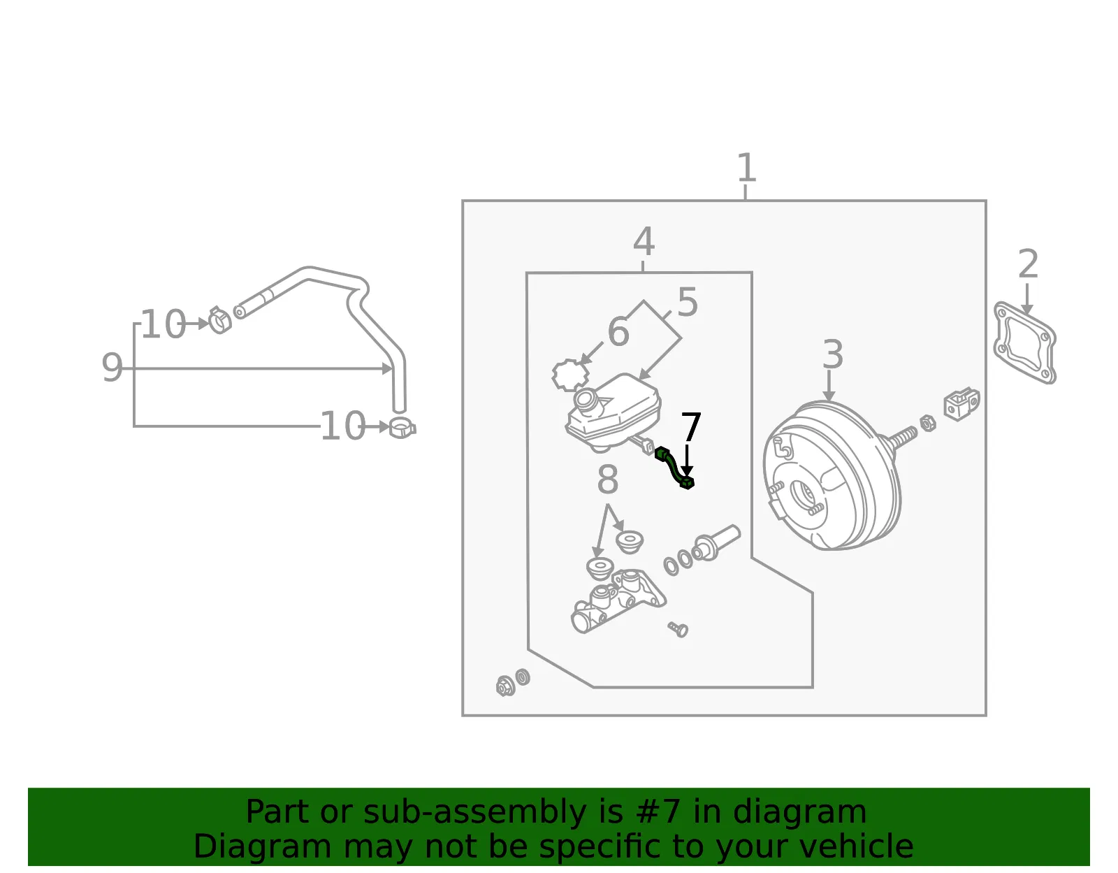 Level Sensor - Kia (0K52Y-49650) - view 2
