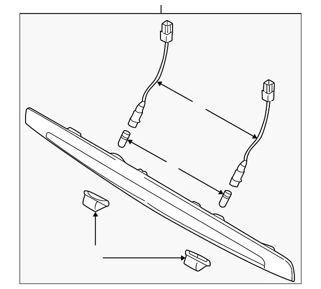 License Lamp - Kia (0K52Y-51270AXX)