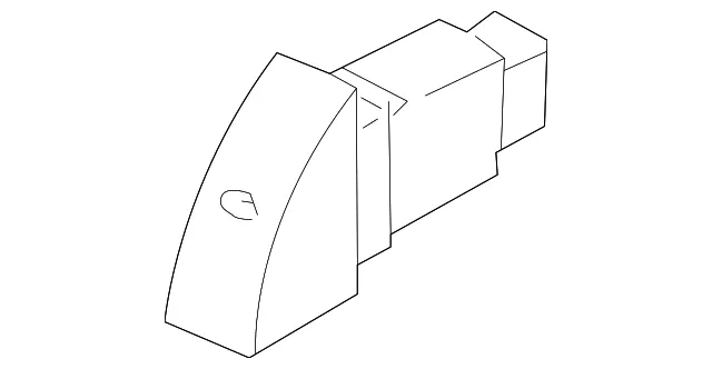 Hazard Switch - Kia (0K53A-664H0A)