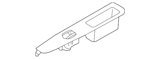 Window Switch - Passenger Side (RH) - Kia (0K53B-66360RW)