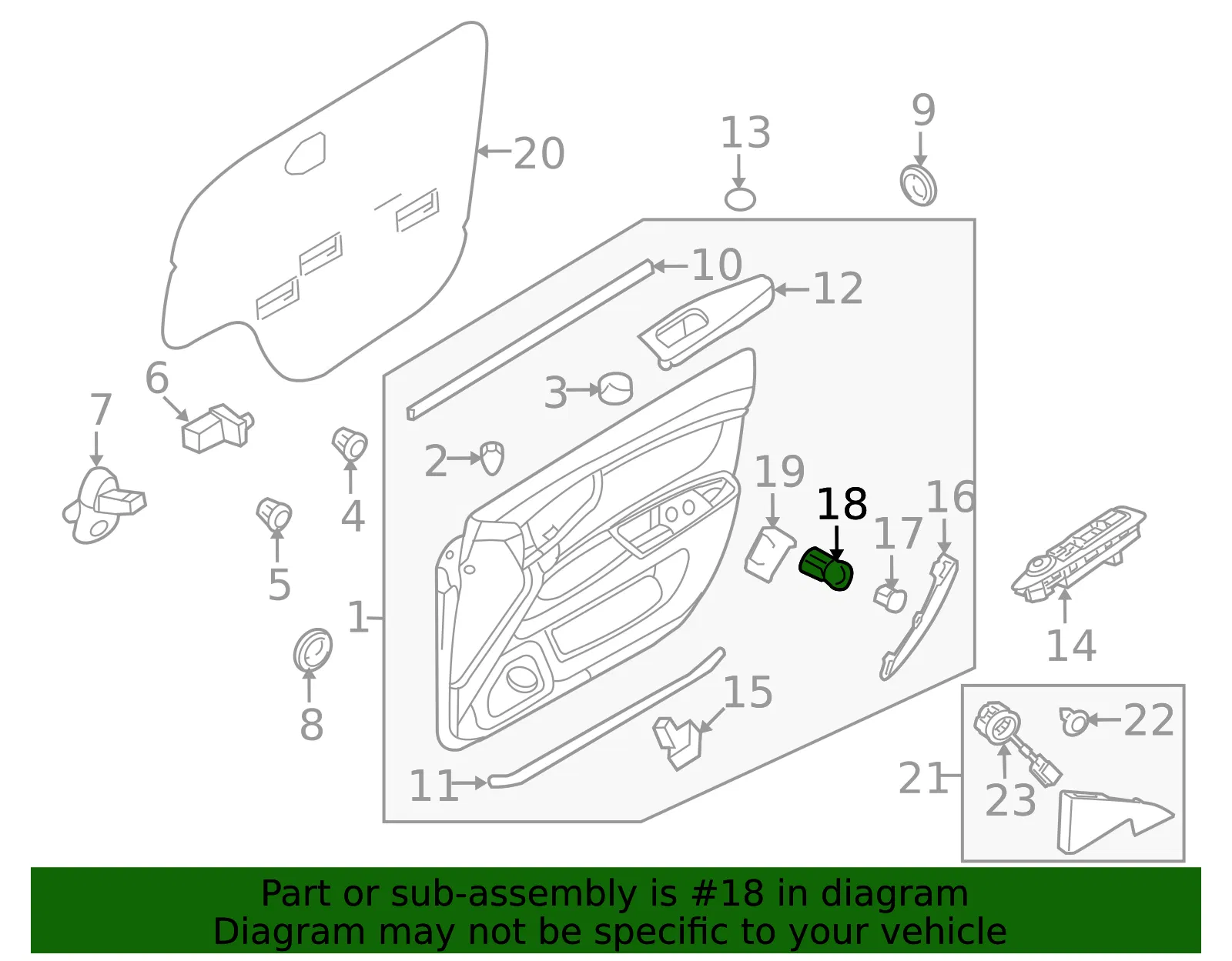 Courtesy Light Socket - Kia (0K53C-51482) - view 2