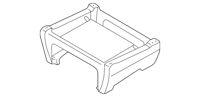 Pedestal - Passenger Side (RH) - Kia (0K56E-88220A44)