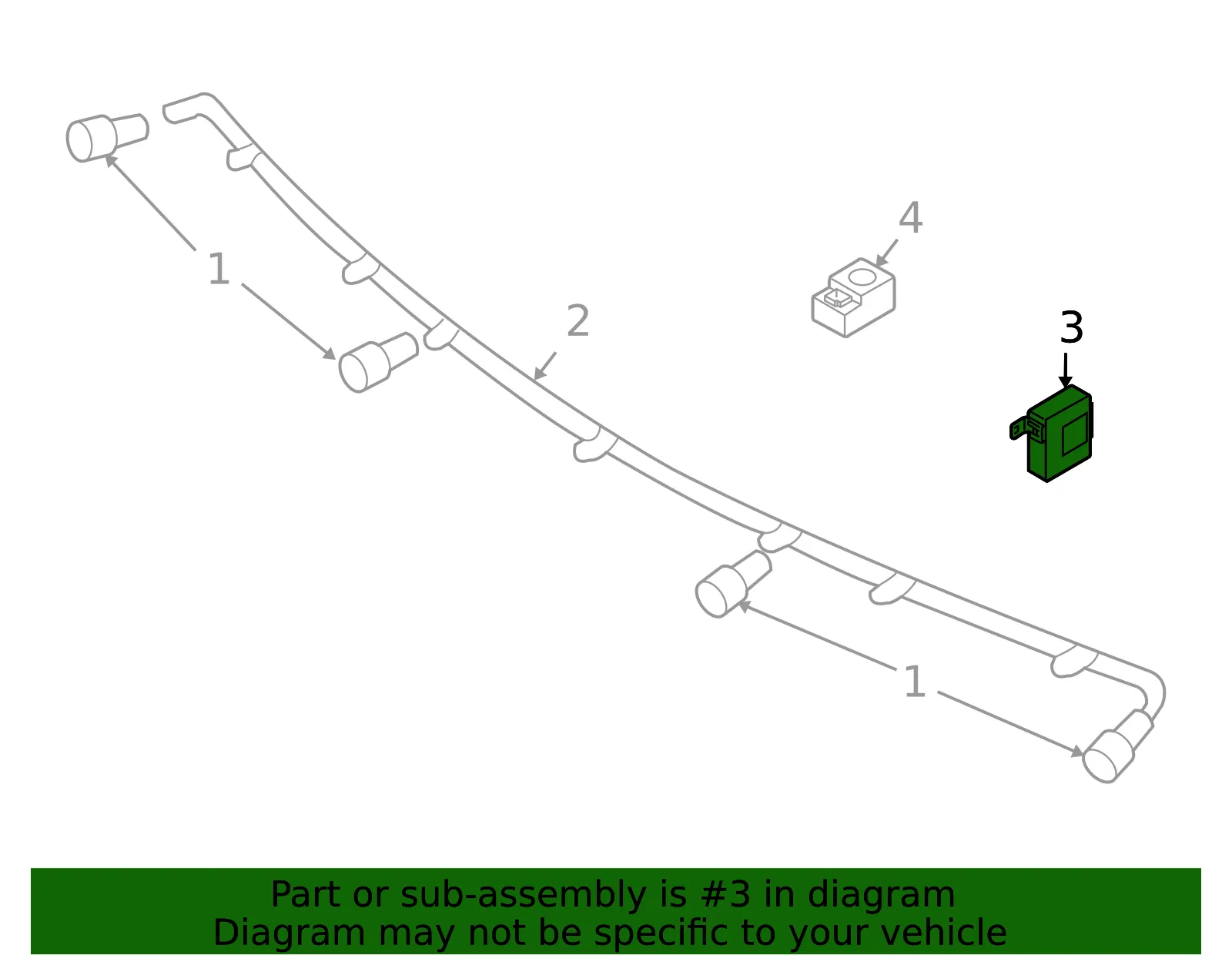 Control Module - Kia (0K58A-677P0) - view 2