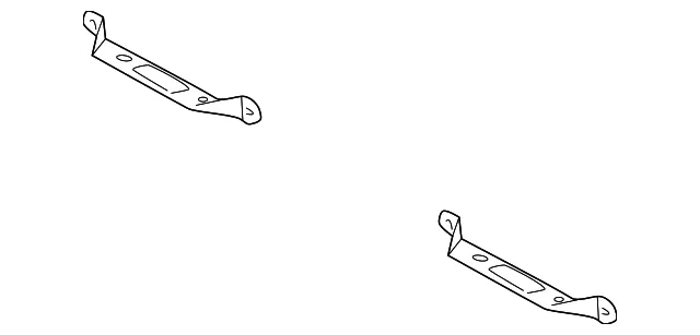 License Lamp Bracket - Kia (0K964-50261)