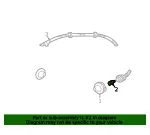 Center High Mount Stop Light Bulb - Mazda (110194) - view 4