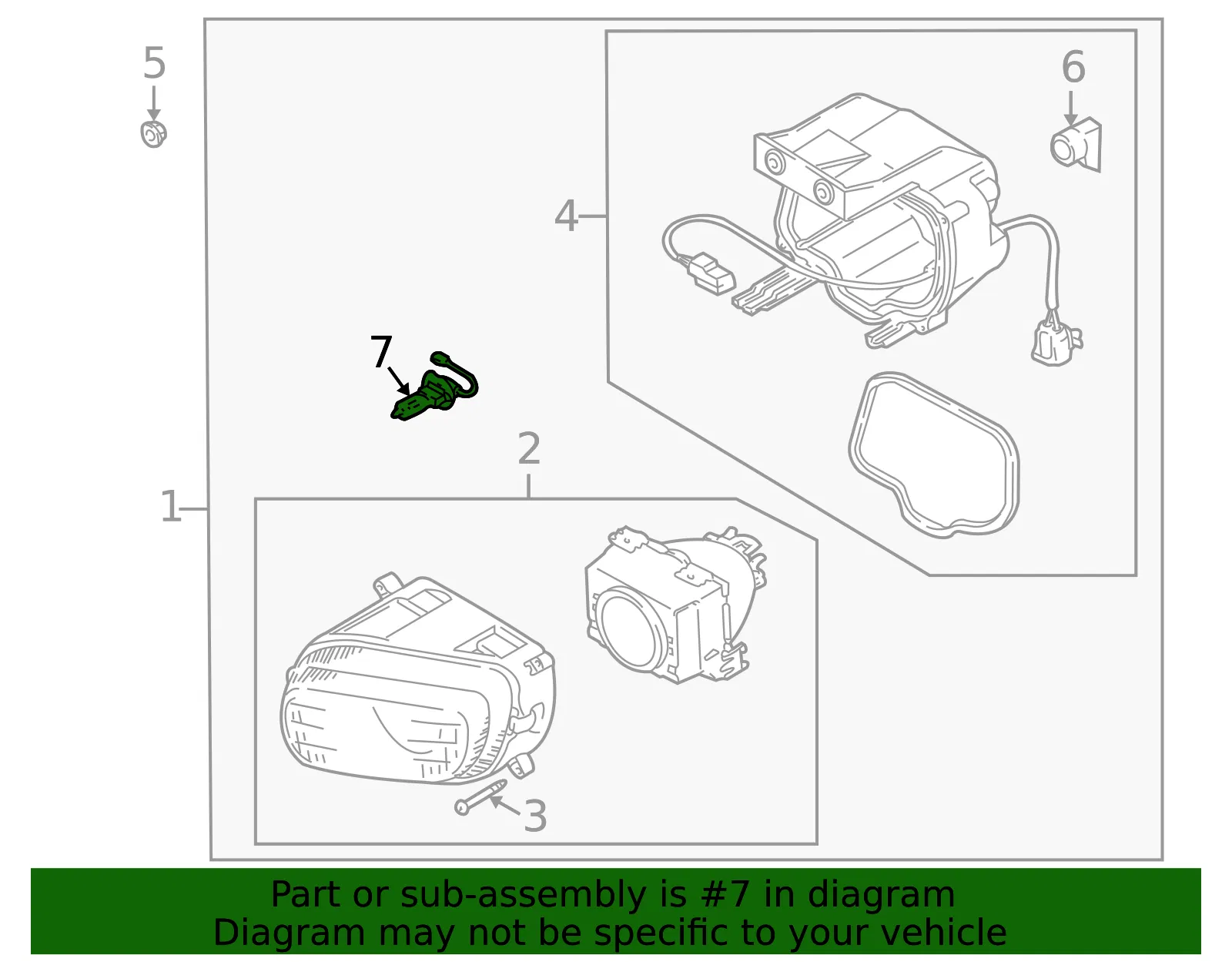 Fog Lamp Bulb - Mazda (110h3) - view 2