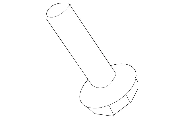 License Lamp Bolt - Kia (11251-06306B)