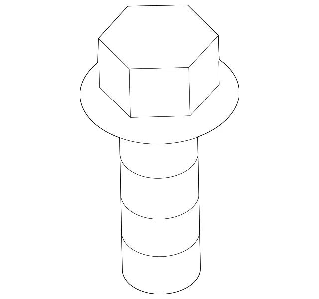 Battery Tray Bolt - Kia (11290-08256B)