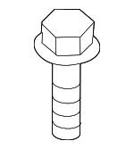 Control Module Bolt - Kia (11404-10356P) - view 3