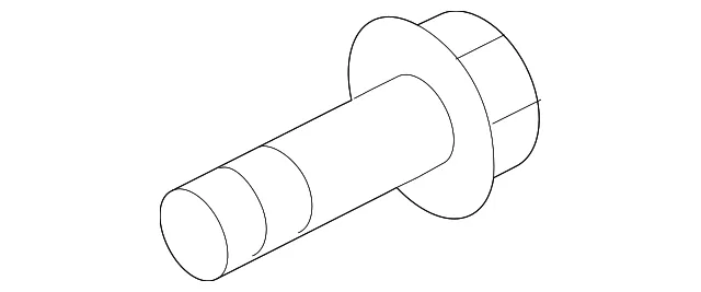 Alternator Bracket Mount Bolt - Kia (11405-10356K)