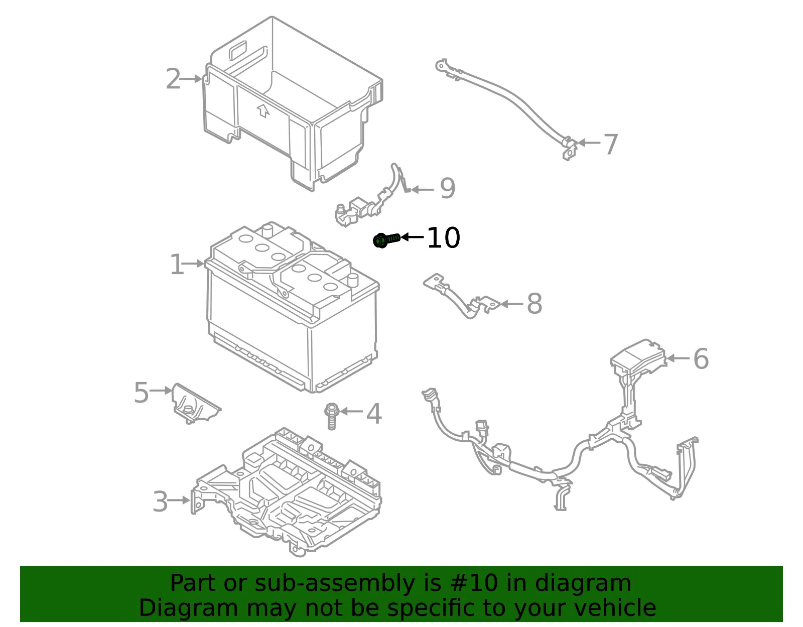 Sensor Bolt - Kia (11413-08167C) - view 2